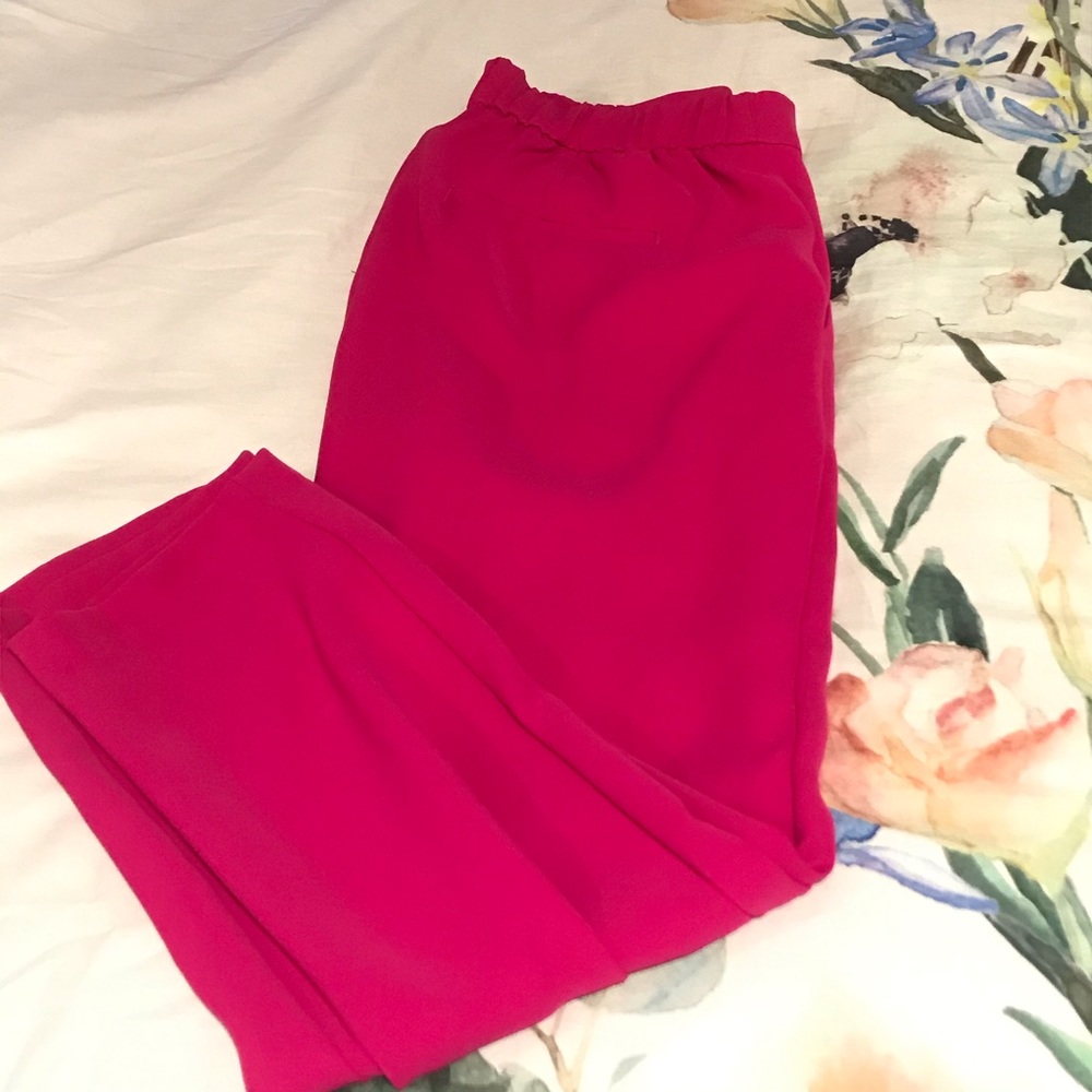 BANANA REPUBLIC tapered ankle pants